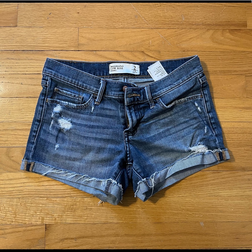 Abercrombie & Fitch women denim shorts - 2
